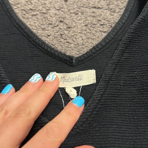 Madewell Texture & Thread tie Front Tank - Picture 2 of 3